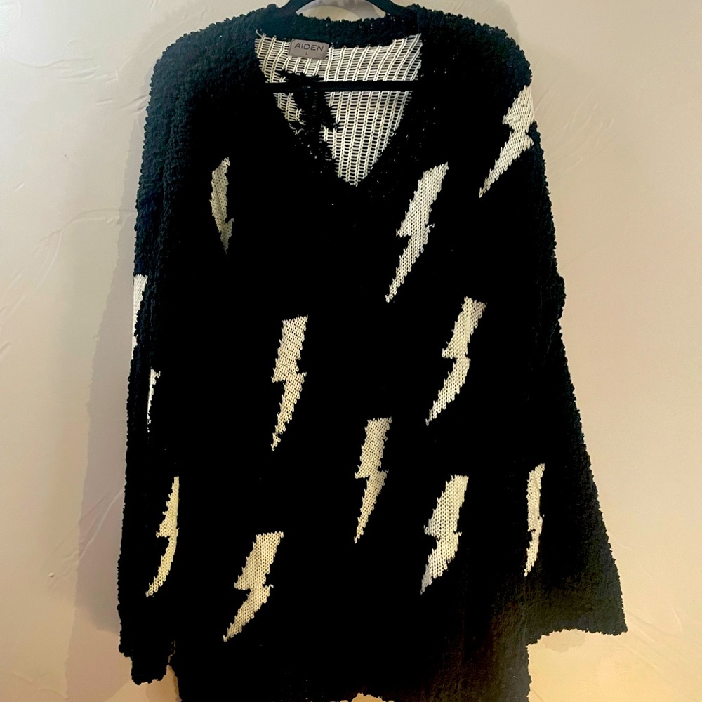 Oversized V-Neck Sweater
